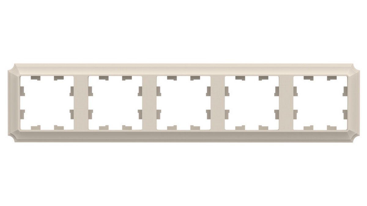 AtlasDesign Рамки Antique Рамка Systeme Electric AtlasDesign Antique Бежевый 5-ая, универсальная ATN100205