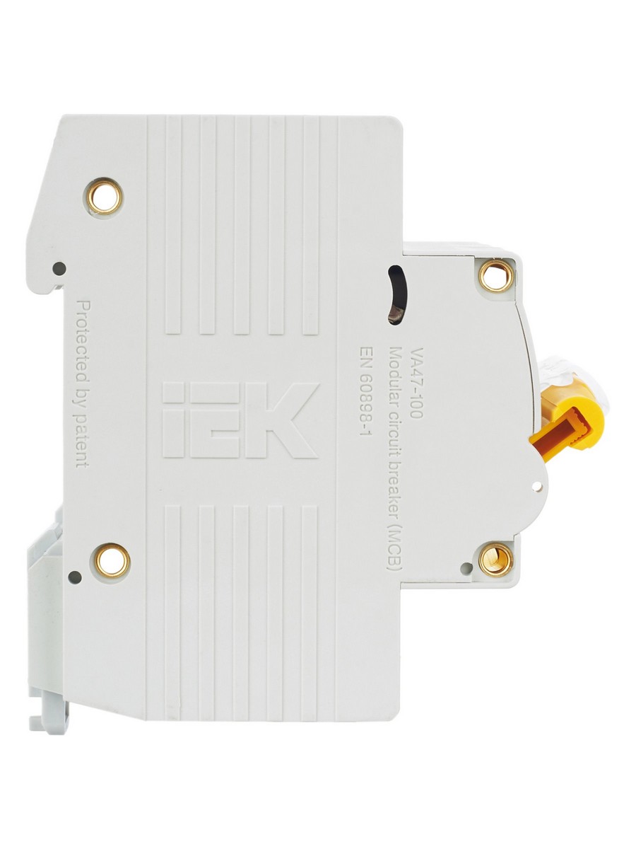 3 полюсные (трехполюсные) Автоматический выключатель IEK KARAT ВА47-100 3Р 63А 10кА х-ка D MVA40-3-063-D 