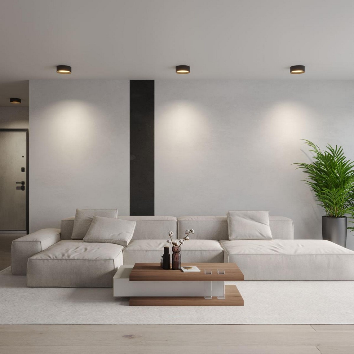 Светильники споты светодиодные Светильник накладной светодиодный с переключателем цветовой темперетуры NOVOTECH 359599 ORBIS 