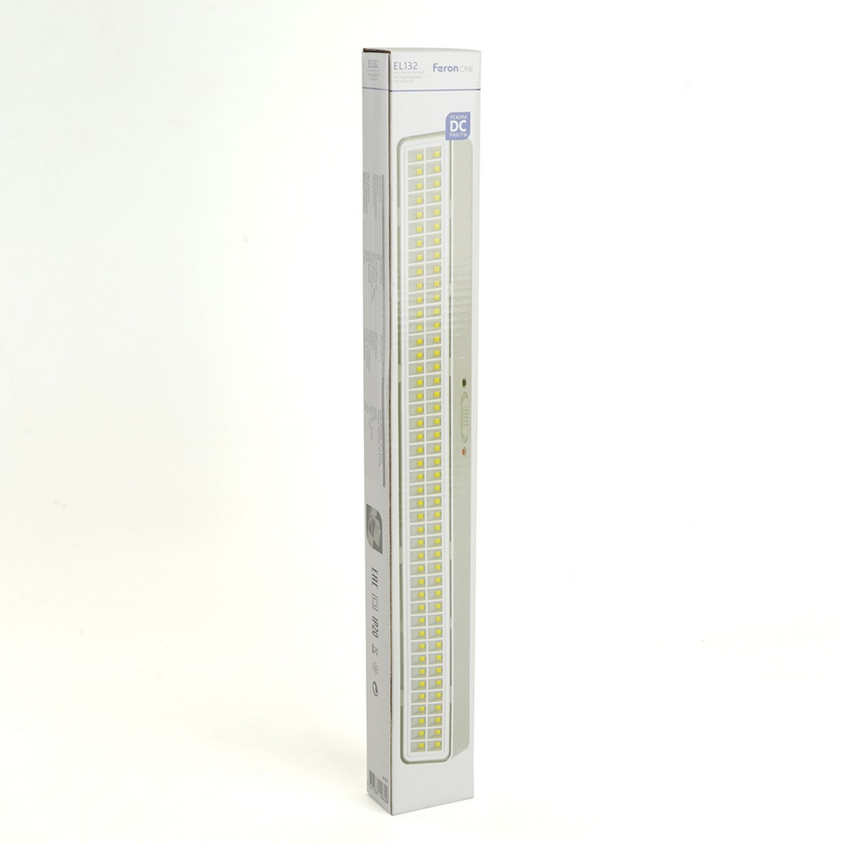 Светодиодные светильники ЖКХ Светильник аккумуляторный Feron.One EL131 белый 48988 