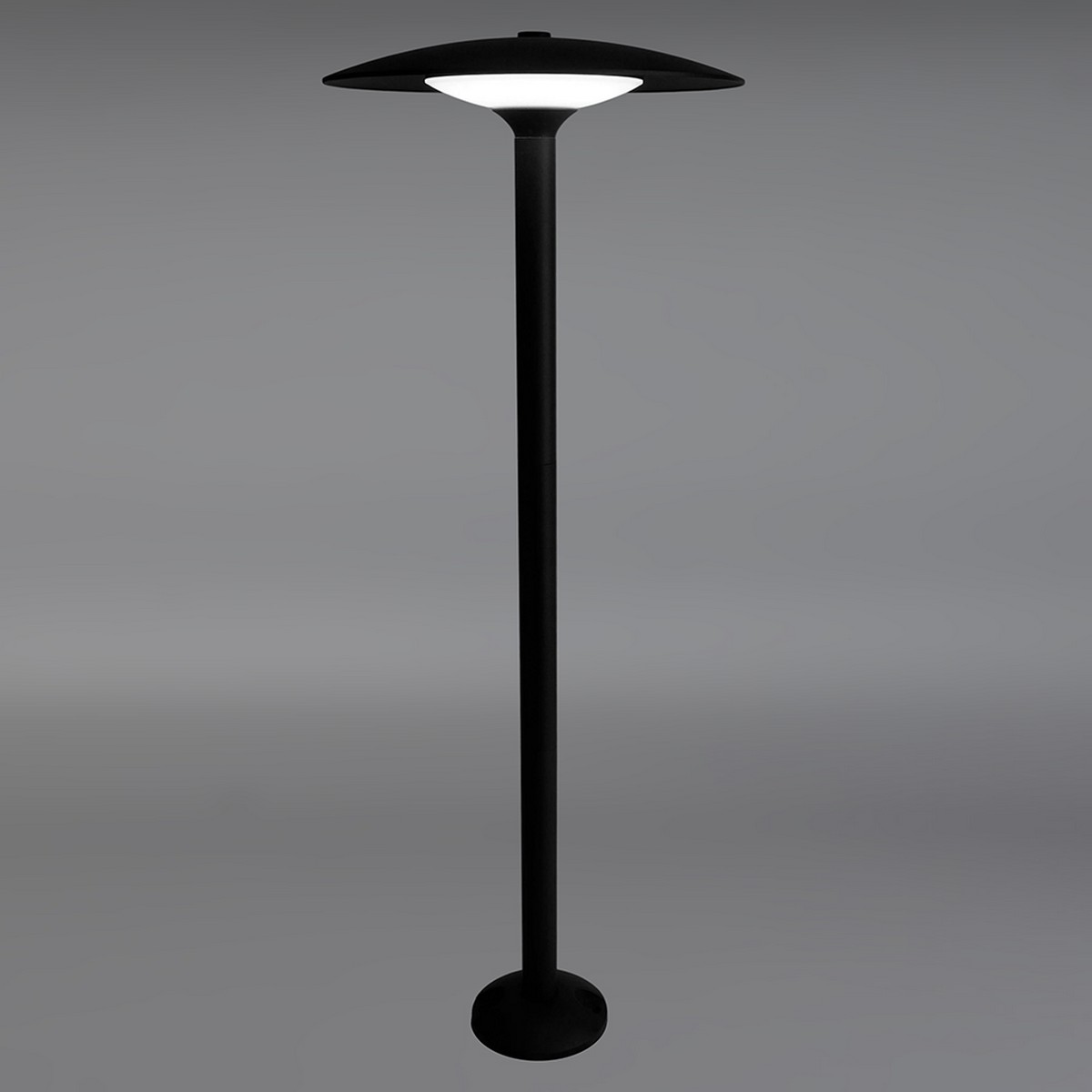 Уличные светильники столб Светильник Feron DH704 уличный светодиодный 6W 4000K черный 51980 