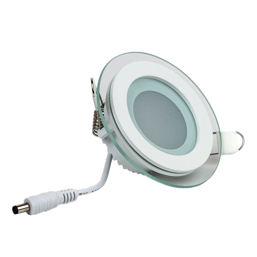 Встраиваемые светодиодные светильники Светодиодный светильник Eleganz круглый 6W 4000K 220V