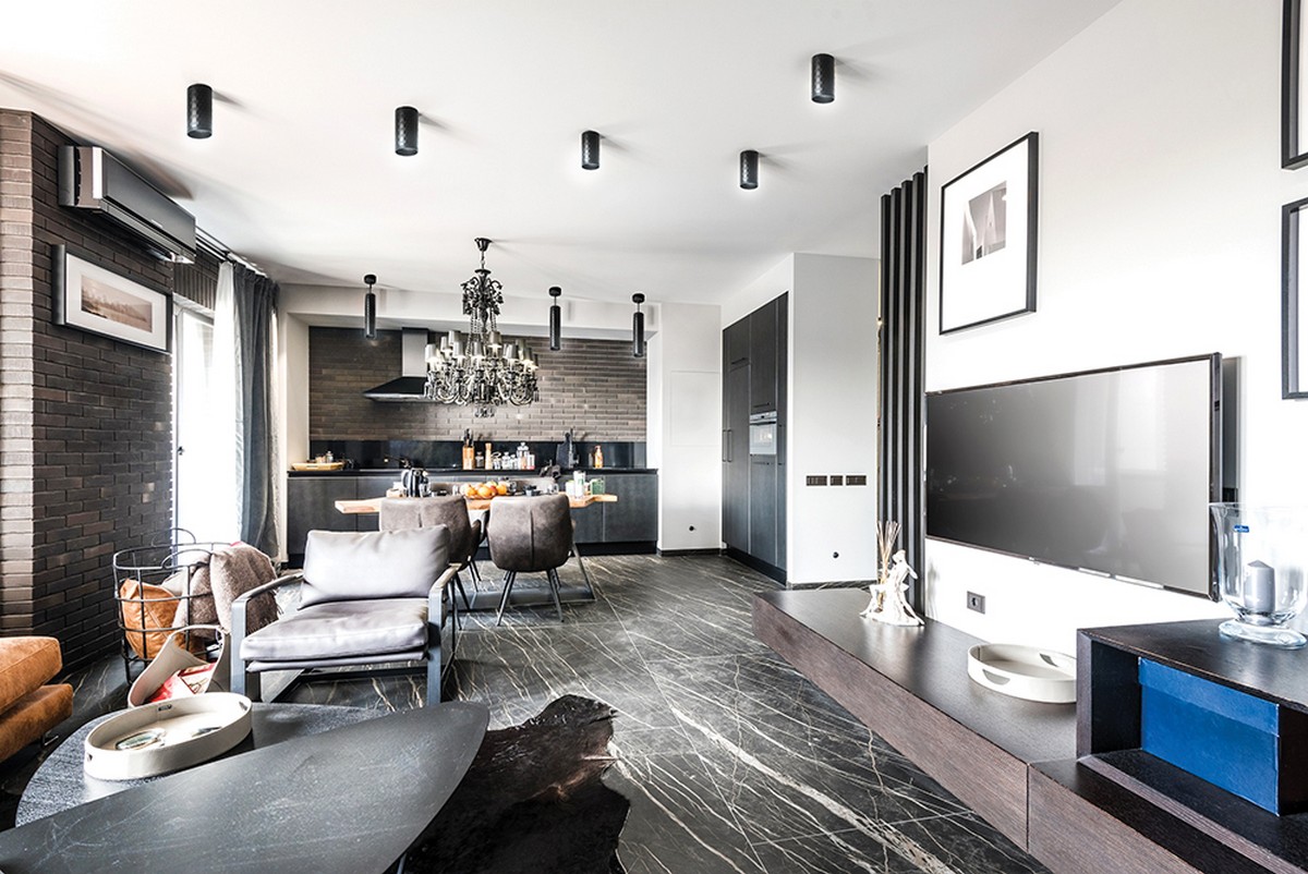 Подвесные светодиодные светильники Светильник подвесной Feron ML1888 Barrel PRISM levitation MR16 35W 230V чёрный 48670 