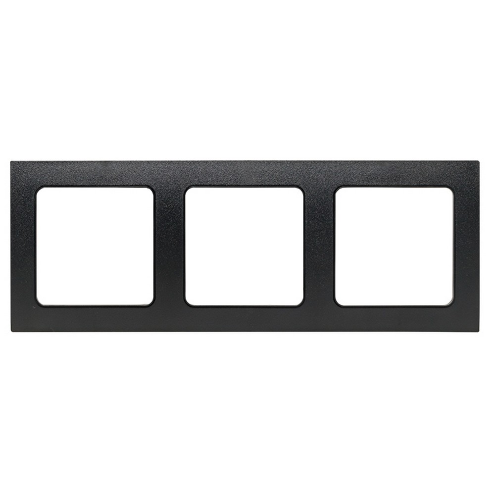 EKF Стокгольм черный Рамка 3-ая EKF PROxima Стокгольм Черный  EAM-G-302-30