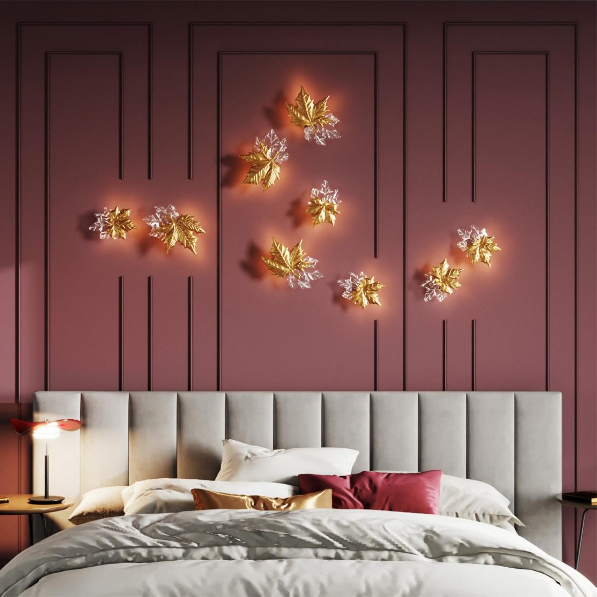 Накладные светодиодные светильники Настенный светильник ODEON LIGHT 4371/3WL EVA 