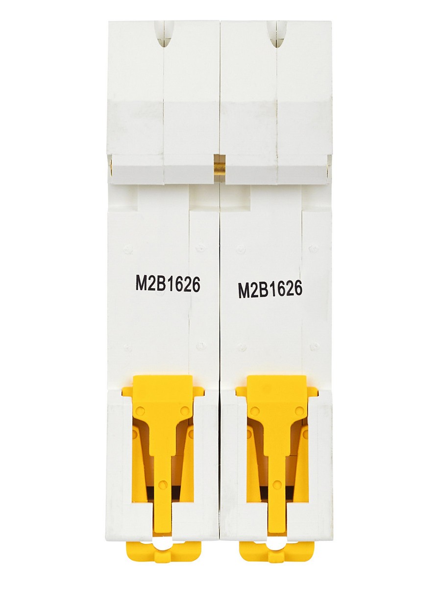 2 полюсные (двухполюсные) Автоматический выключатель IEK ARMAT M06N 2P B 16А AR-M06N-2-B016 