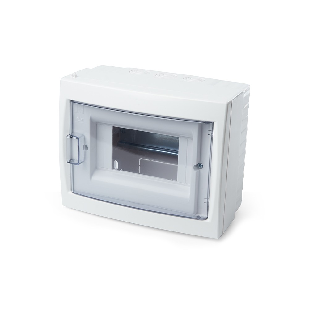 Пластиковые боксы и щиты Stekker Бокс настенный STEKKER EBX50-3/06-20 6 модулей, пластик, серия Standart 39645