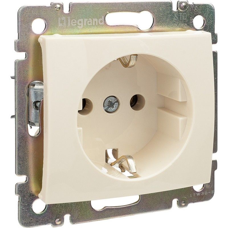 Legrand Valena Classic Кремовый Розетка Legrand Valena Крем 1-ая с/з 774320