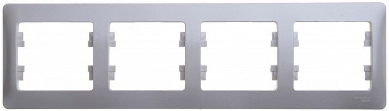 Glossa Перламутр Рамка Systeme Electric Glossa Перламутр 4-я, горизонтальная GSL000604
