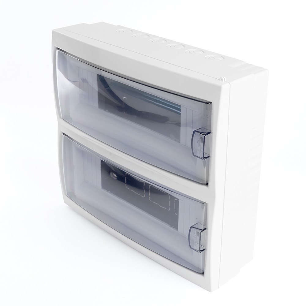 Пластиковые боксы и щиты Stekker Бокс настенный STEKKER EBX50-3/24-20 24 модуля, пластик, серия Standart 39649