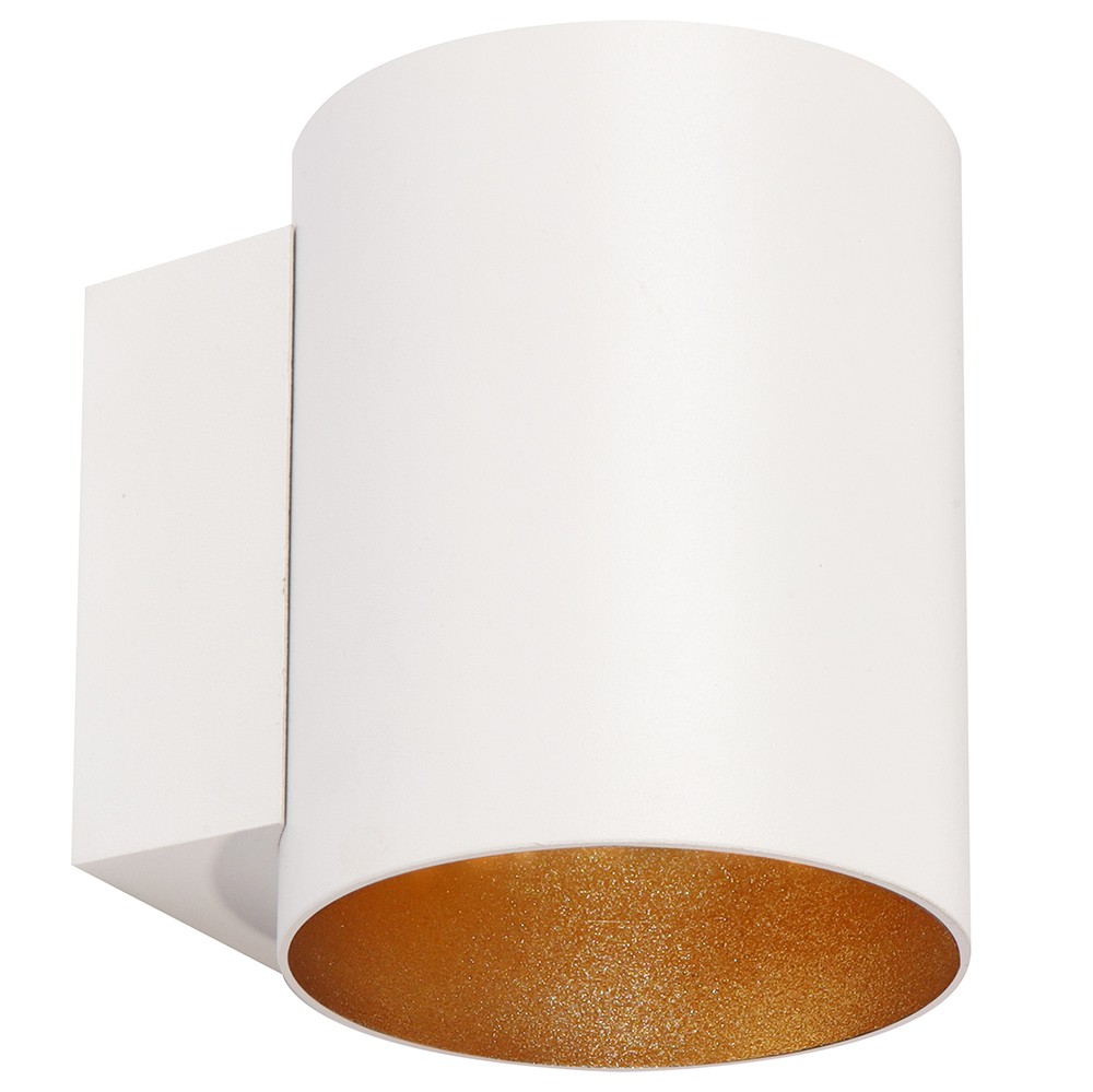 Накладные светодиодные светильники Светильник настенный Feron ML1750 Glow G9 белый золото 48434