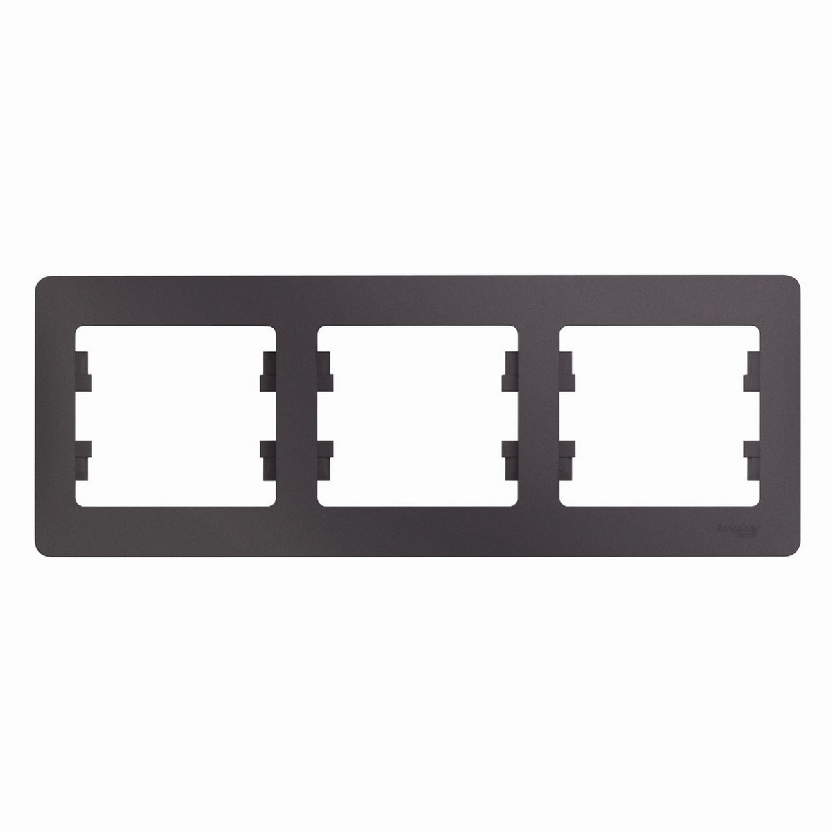 Glossa Сиреневый туман Рамка Systeme Electric Glossa Сиреневый туман 3-ая горизонтальная GSL001403