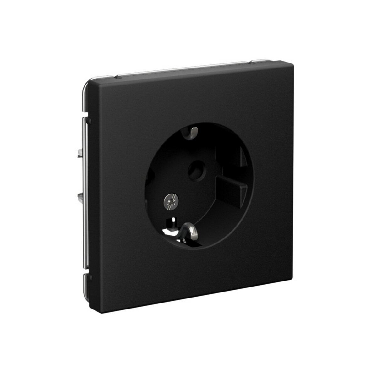 ArtGallery Карбон Розетка Systeme Electric ArtGallery Карбон с заземлением 16А GAL001043