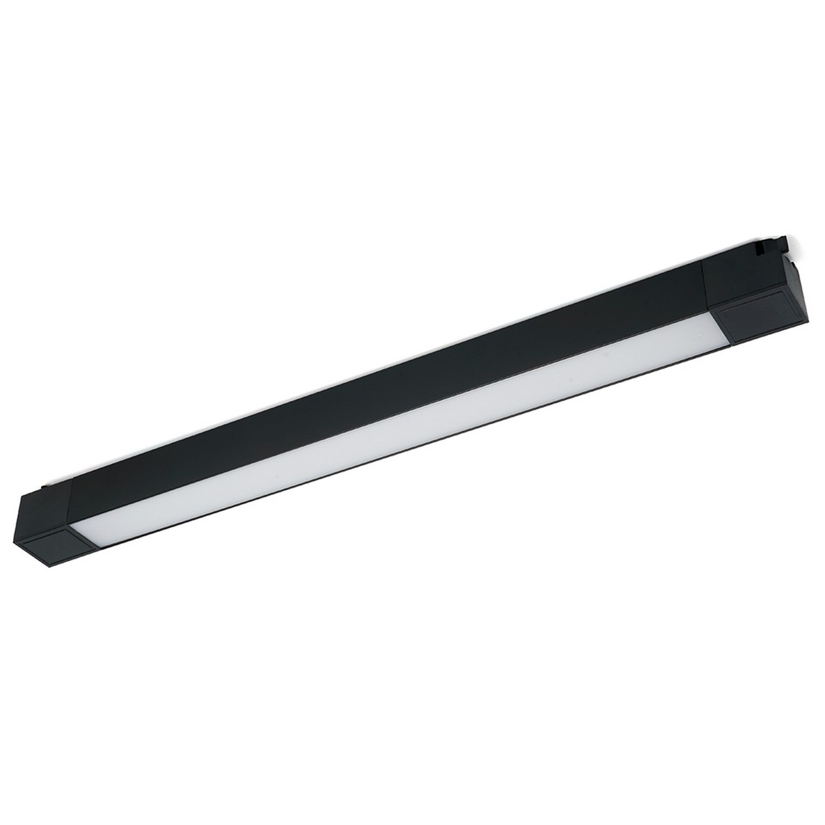 Трековые светодиодные светильники Светодиодный светильник Feron AL132 трековый однофазный 30W 2700K 120 гр. черный MattLine 51014 