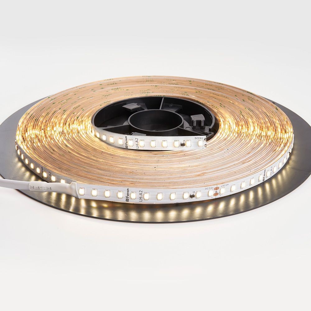 Лента светодиодная Feron LS520 120SMD(2835)/м 11Вт/м 24V 6000K IP20 20 метров 41278