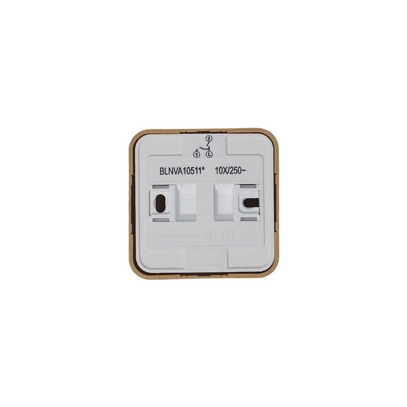 Blanca ясень розетки и выключатели Выключатель SE Blanca 2-клавишный Ясень наружный с подсветкой изолир. пластина BLNVA105115