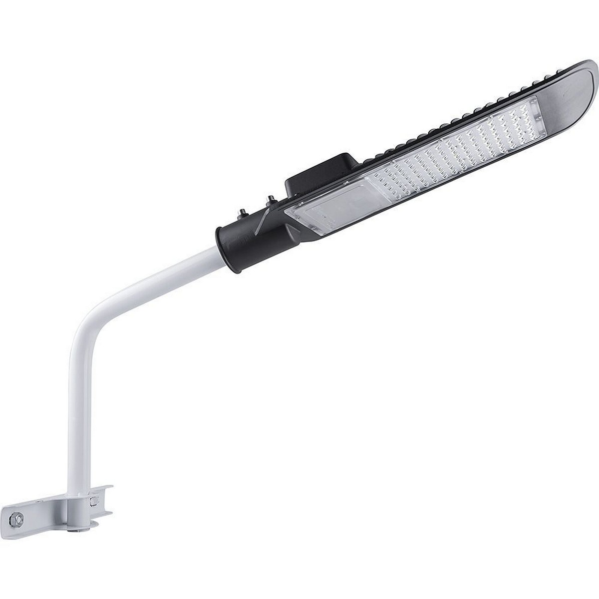 Консольные уличные светодиодные светильники на столб Кронштейн на опору с 1 хомутом ДС-2 посадочный диаметр 58мм 32877 