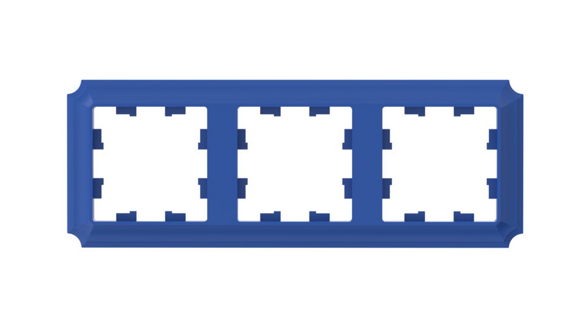 AtlasDesign Рамки Antique Рамка Systeme Electric AtlasDesign Antique Аквамарин 3-ая, универсальная ATN101103