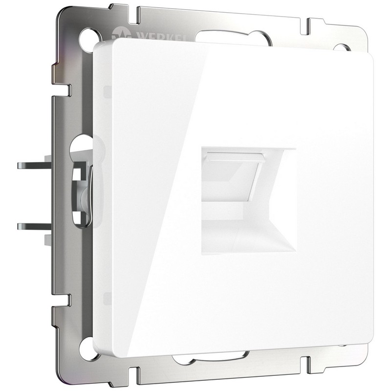 Werkel Белый механизмы Розетка Ethernet Werkel белая RJ-45 W1181001