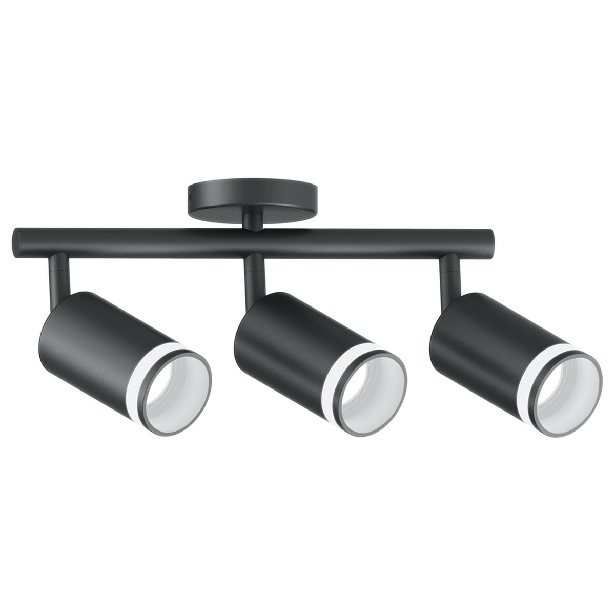 Светильники споты светодиодные Светильник спот Feron ML233 настенно-потолочный GU10 черный 41491 