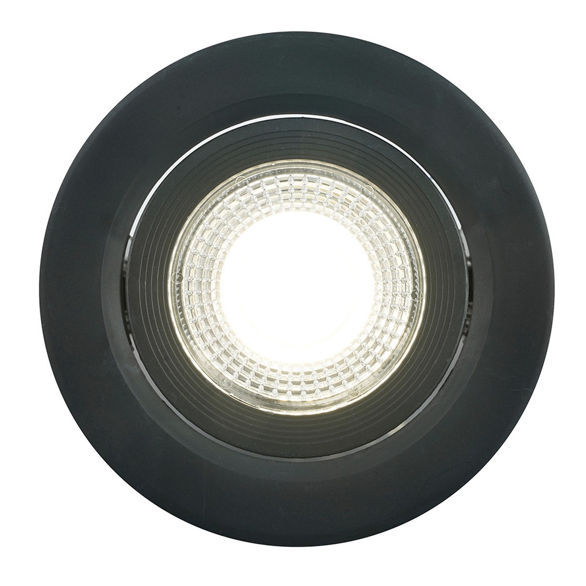 Встраиваемые светодиодные светильники Светодиодный светильник Feron.ONE AL540 встраиваемый 7W 4000K черный "круг" 52050 