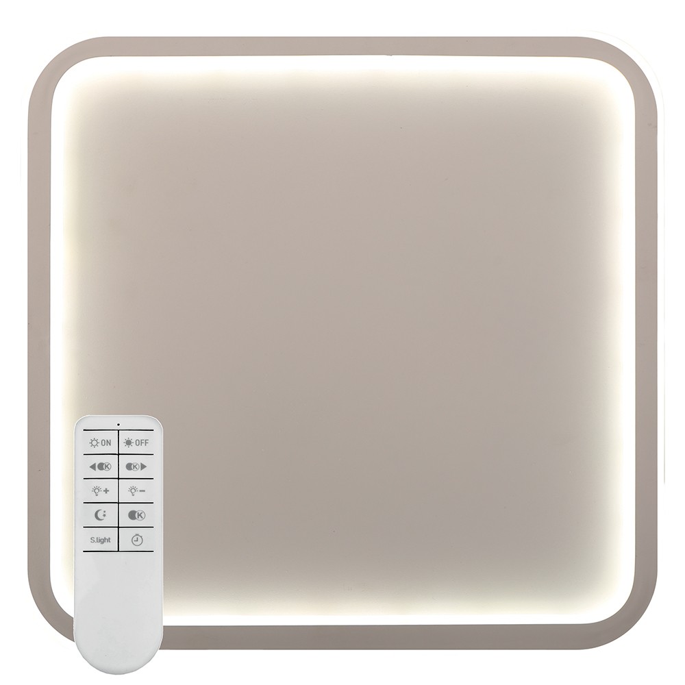 Управляемые светодиодные светильники и люстры Светодиодный управляемый светильник накладной Feron AL5840 80W 3000К-6500K 41692 