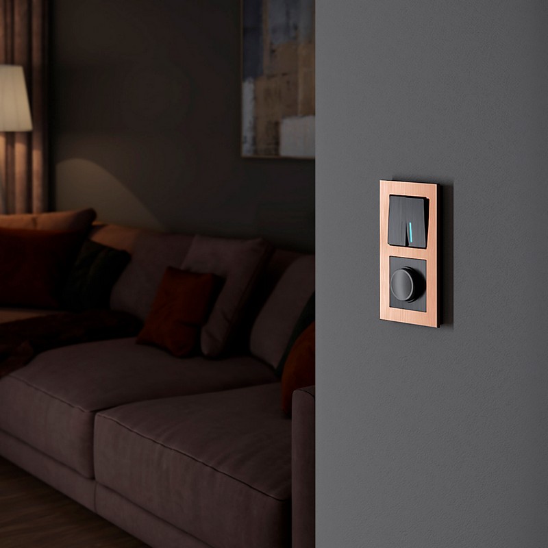 Рамки Werkel Aluminium Рамка Werkel Aluminium на 2 поста (бронза) W0021712