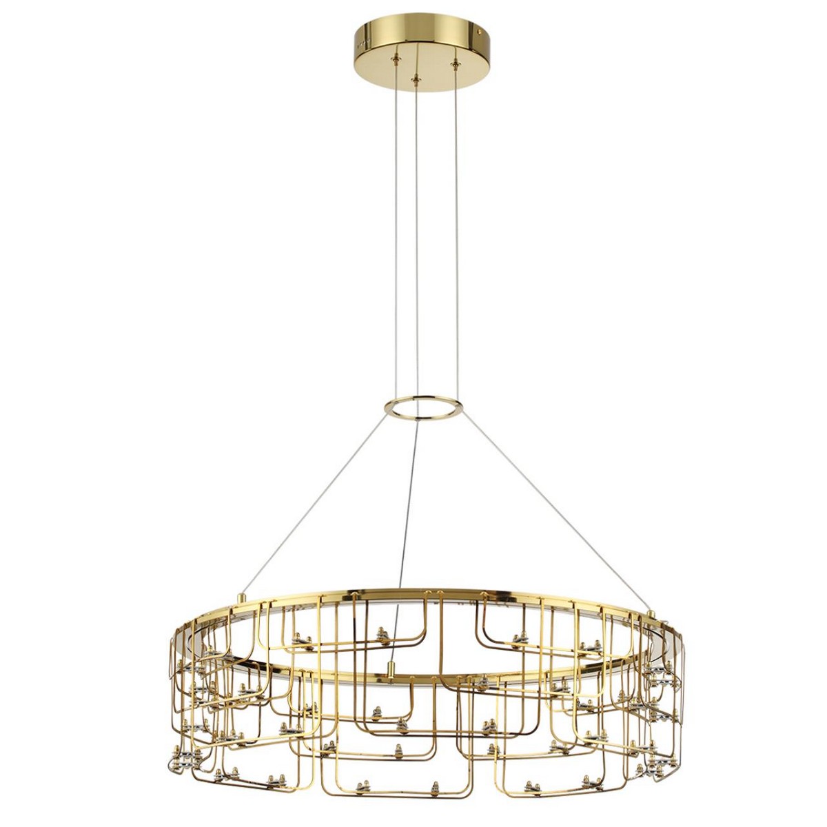 Подвесные светодиодные светильники Подвесной светильник ODEON LIGHT 7060/44L ZAHA