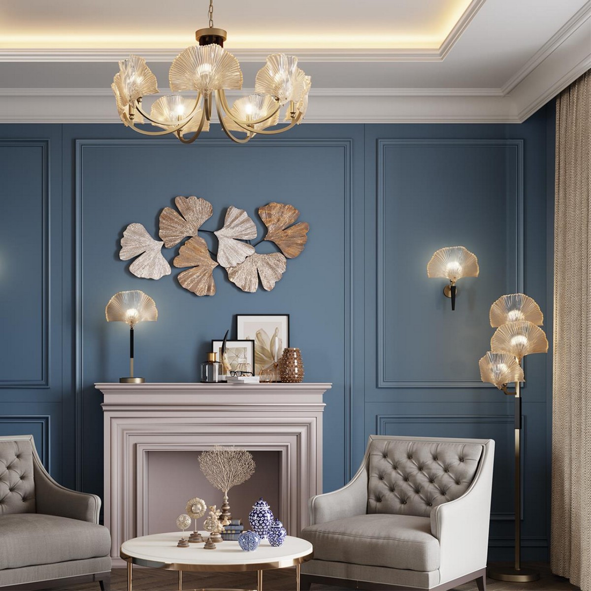 Люстры Люстра ODEON LIGHT 4870/5 VENTAGLIO 