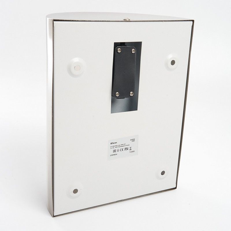 Уличные настенные светильники Светильник садово-парковый Feron DH018 на стенуE27 230V серый 11880 