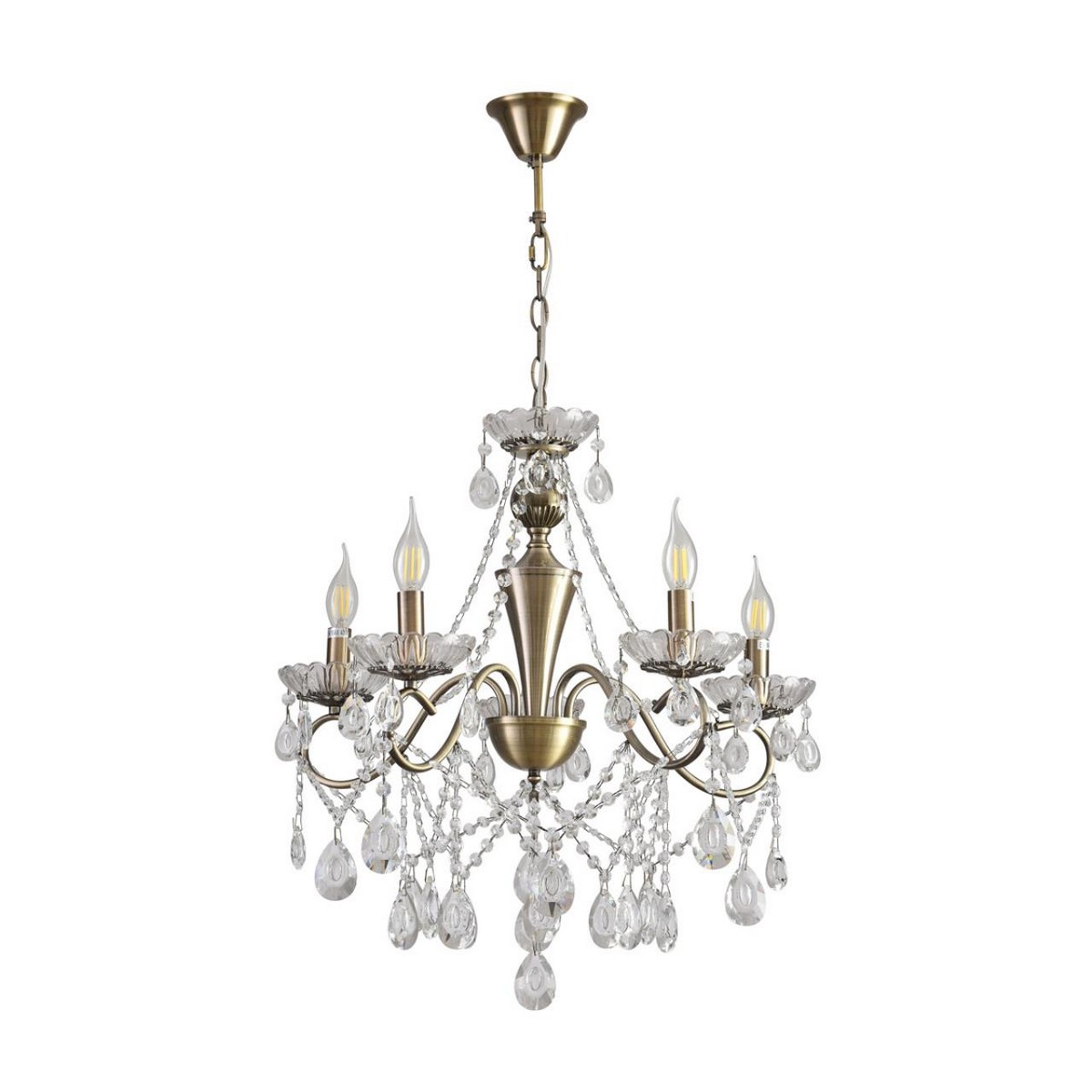 Люстры Люстра потолочная LUMION 8346/5 LUINA 