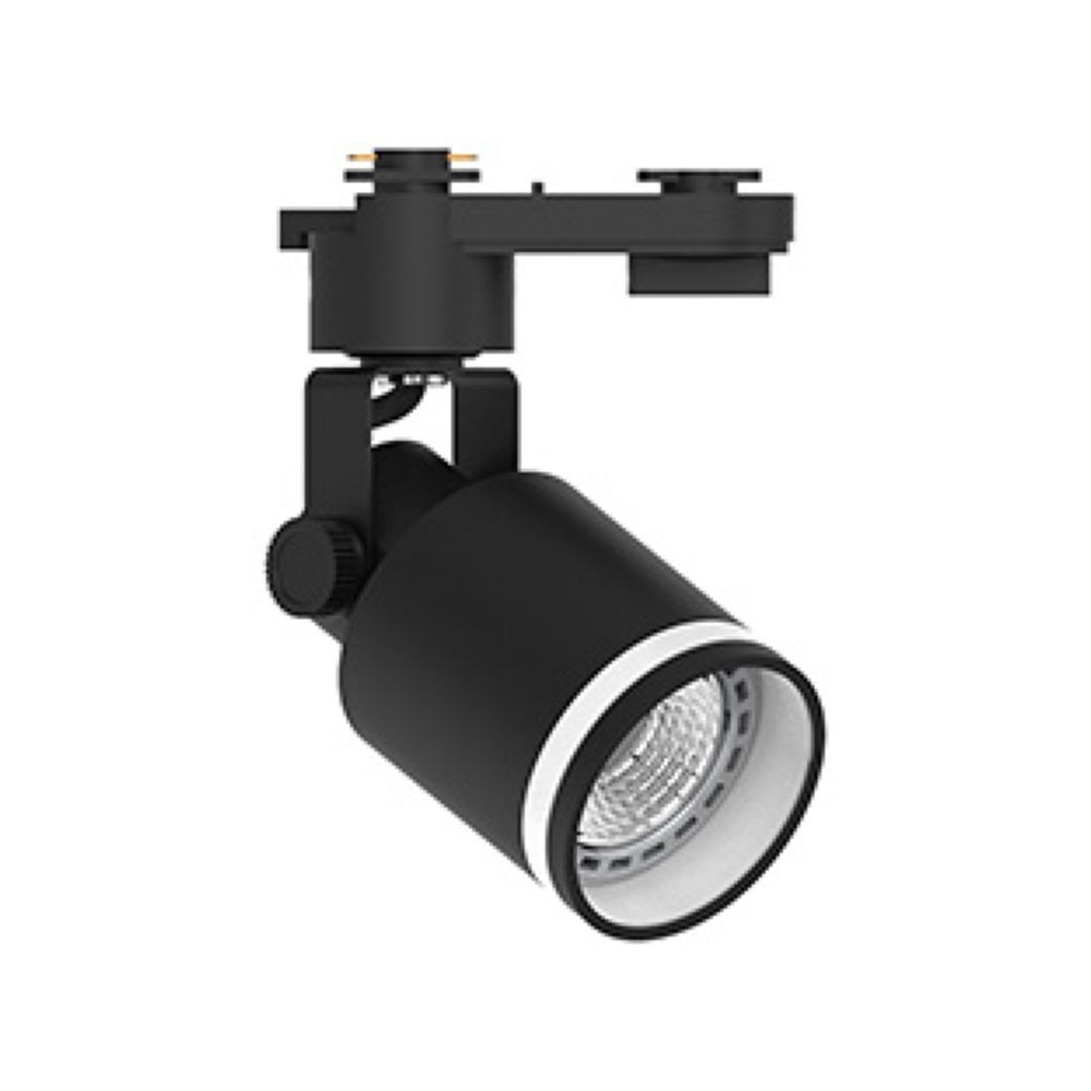 Трековые светодиодные светильники Светильник Feron AL188 трековый под лампу GU10 черный 48707