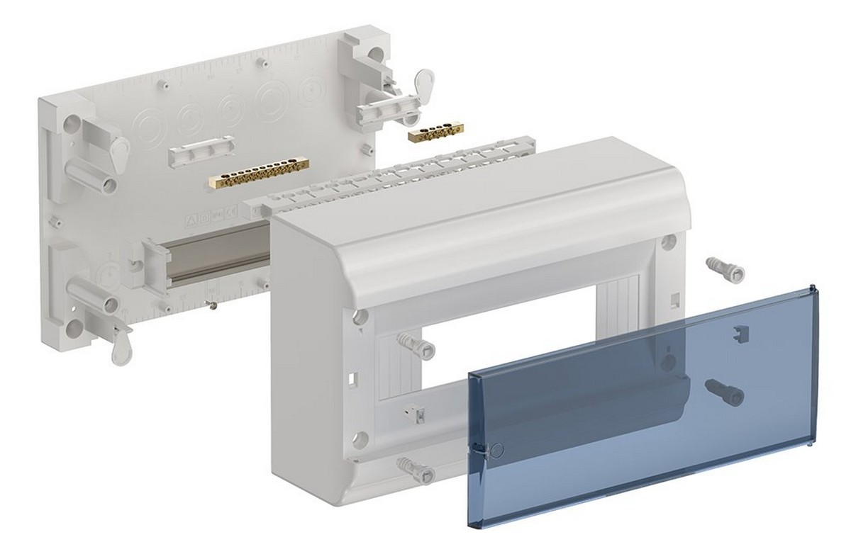 Пластиковые боксы и щиты IEK Корпус пластиковый IEK PRIME навесной ЩРН-П-12 белый IP41 MKP82-N-12-41-10