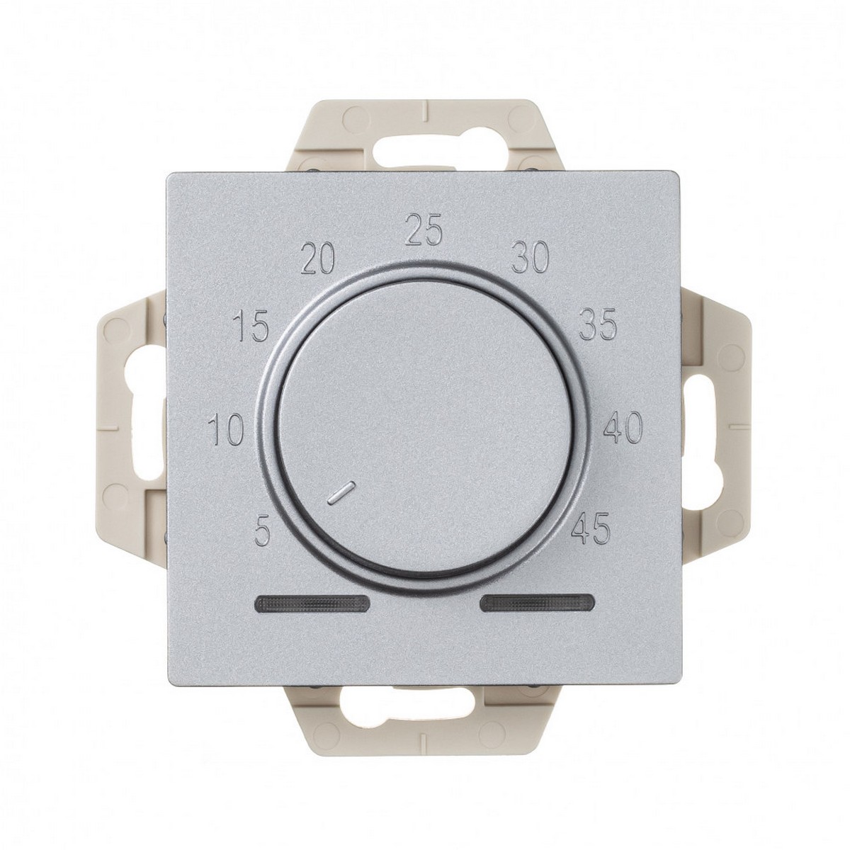 AtlasDesign Алюминий Термостат Systeme Electric AtlasDesign Алюминий электрон теплого пола с датчиком 10A ATN000335