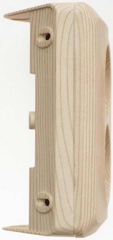 Этюд Дача Розетка 2-ая Systeme Electric Этюд наружный Сосна угловая б/з без шторок 16А 250B PA16-105D