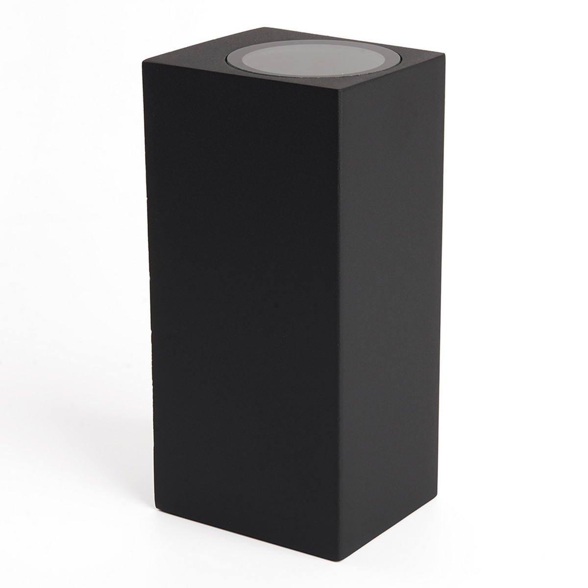 Уличные настенные светильники Светильник садово-парковый Feron DH051 на стену 2*GU10 230V черный 48330 