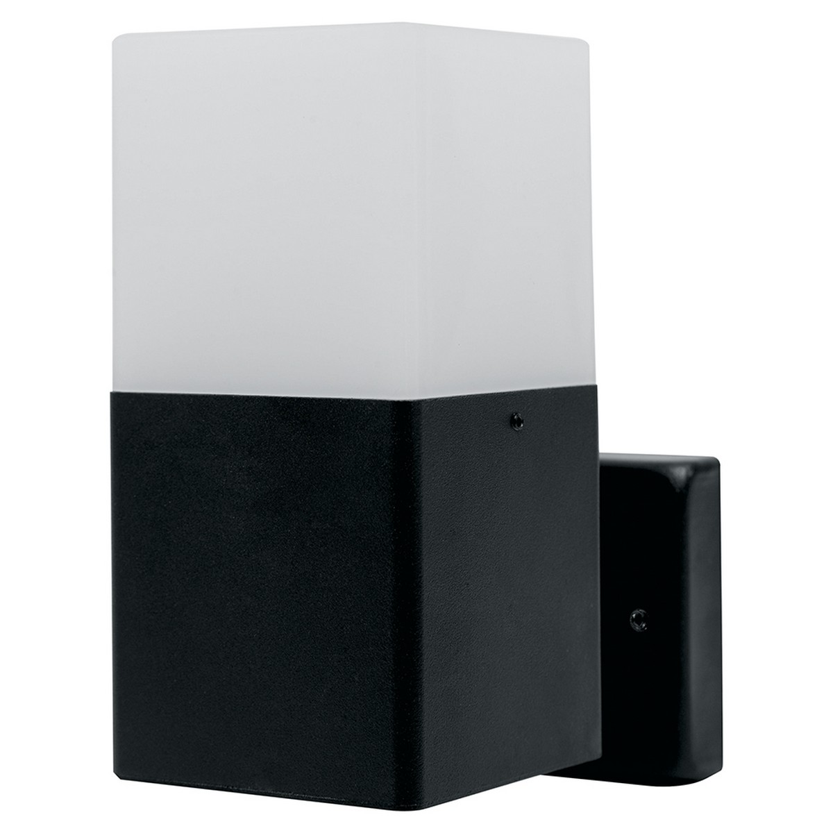 Уличные настенные светильники Светильник садово-парковый Feron DH0201 на стену вверх IP44 E27 230V 15W черный 11680 