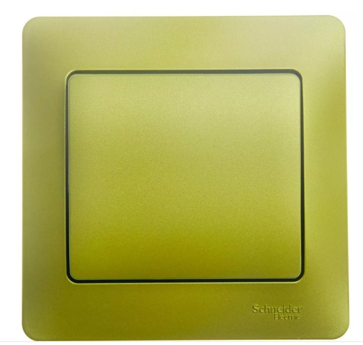 Glossa - Розетки и выключатели Glossa Фисташковый