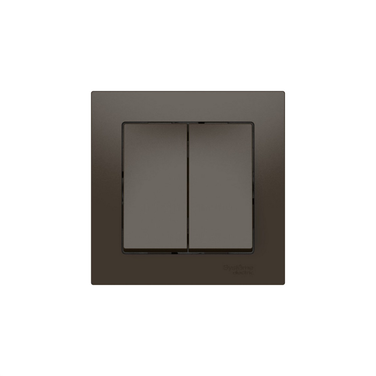 AtlasDesign Мокко Выключатель SE AtlasDesign Мокко 2-клавишный в сборе быстрозажим. клем. ATN000652S