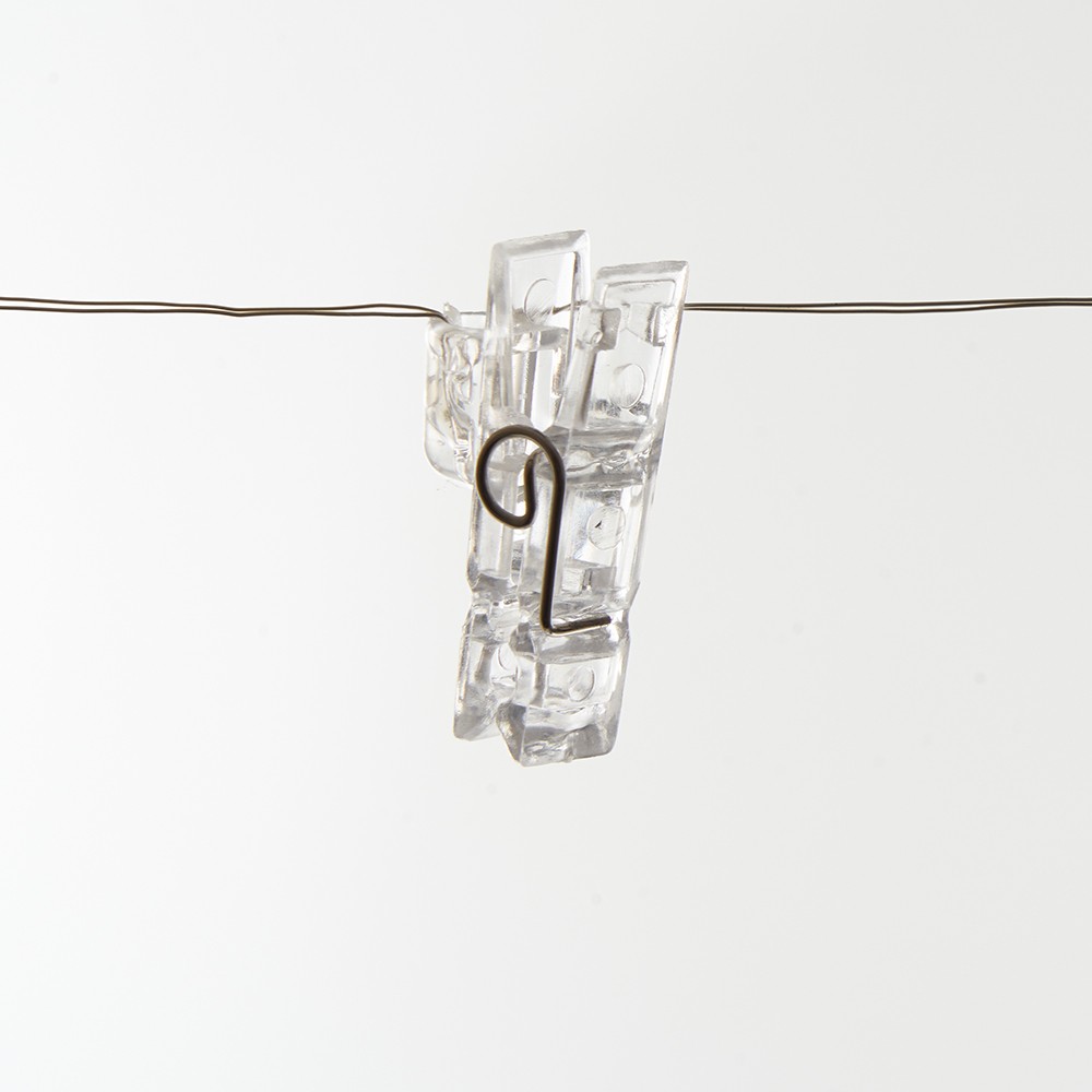 Гирлянда линейная Feron CL573 Прищепки статичная 1.8м USB 2700K 41650