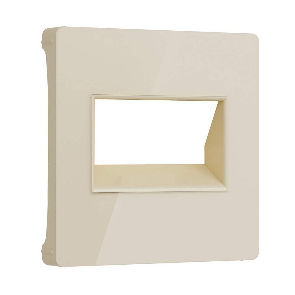 Werkel айвори акрил Накладка Werkel для двойной розетки Еthernet RJ-45 (айвори акрил) W11911430