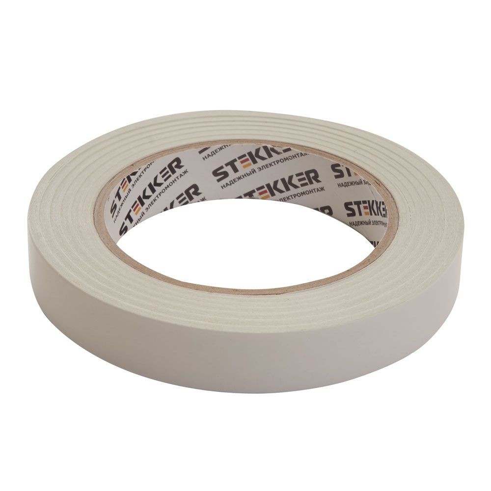 Скотч двусторонний на полипропиленовой основе STEKKER INTP6-18-30 18мм*30м прозрачный 39148 подробнее