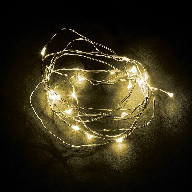 Гирлянда линейная Feron CL575 Роса статичная 5м USB 2700K 48183