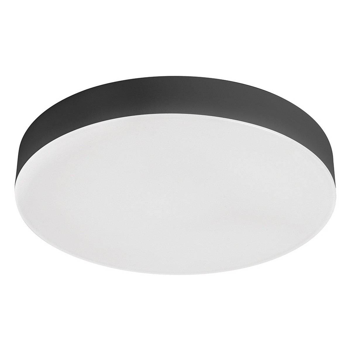 Накладные светодиодные светильники Светодиодный светильник Feron AL266 накладной 18W 6400K черный 51911