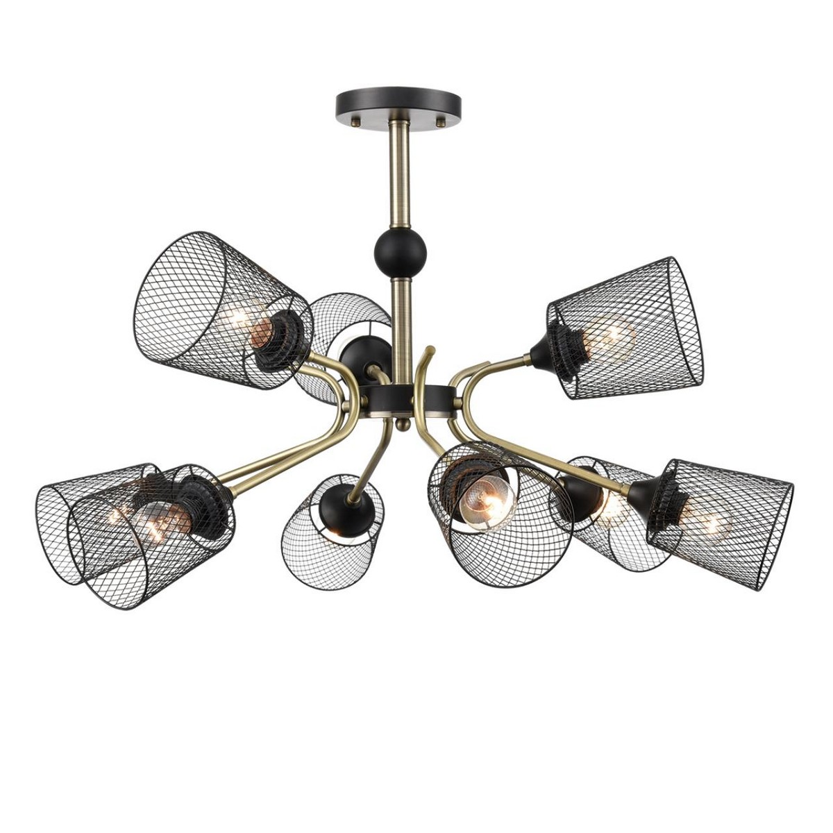 Люстры Люстра потолочная LUMION 8191/9C ABRIS 