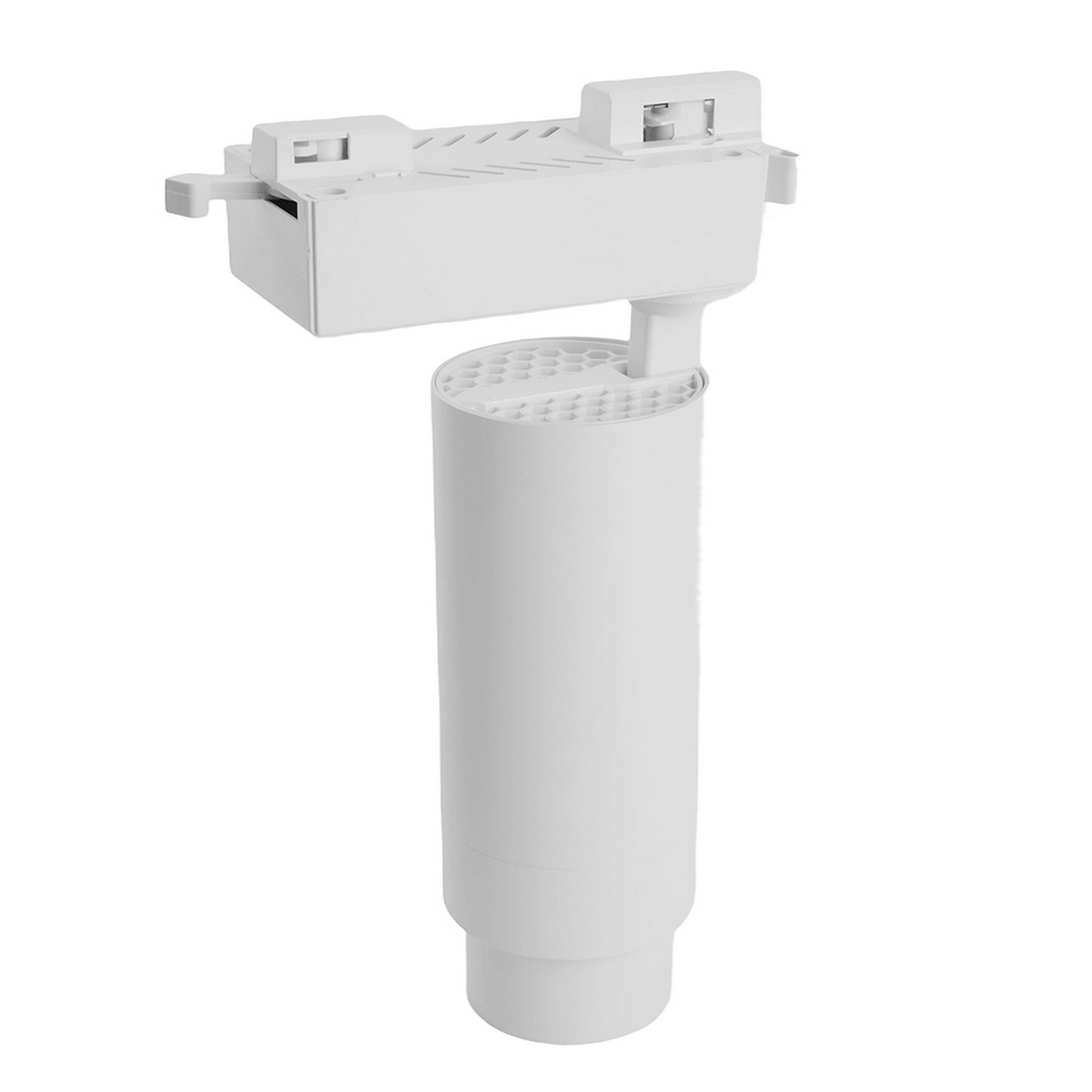 Трековые светодиодные светильники Светодиодный светильник Feron AL137 трековый 12W 4000K белый изменяемый угол освещения 15-60 град 51173 