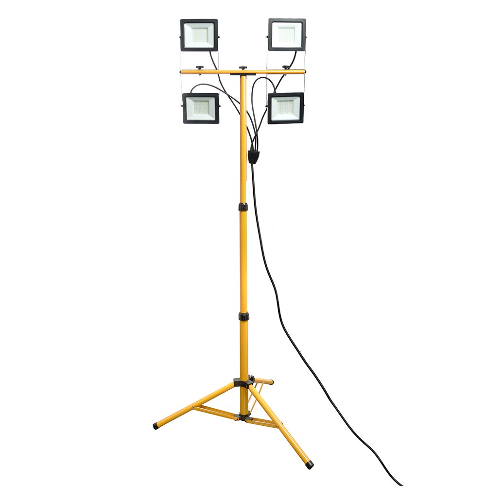 Прожекторы светодиодные Светодиодный прожектор Feron LL-506 на штативе IP65 4*50W 6400K 48507 