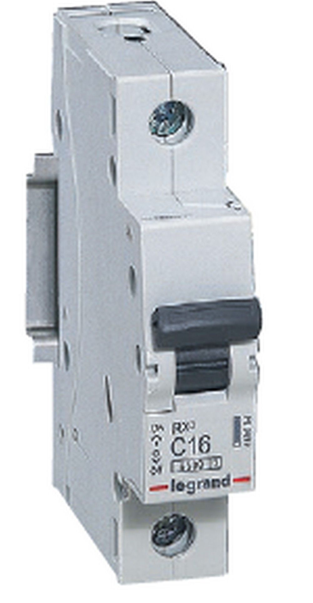1 полюсные (однополюсные) Автоматический выключатель Legrand RX3 1P 16A (С) 4,5kA 419664