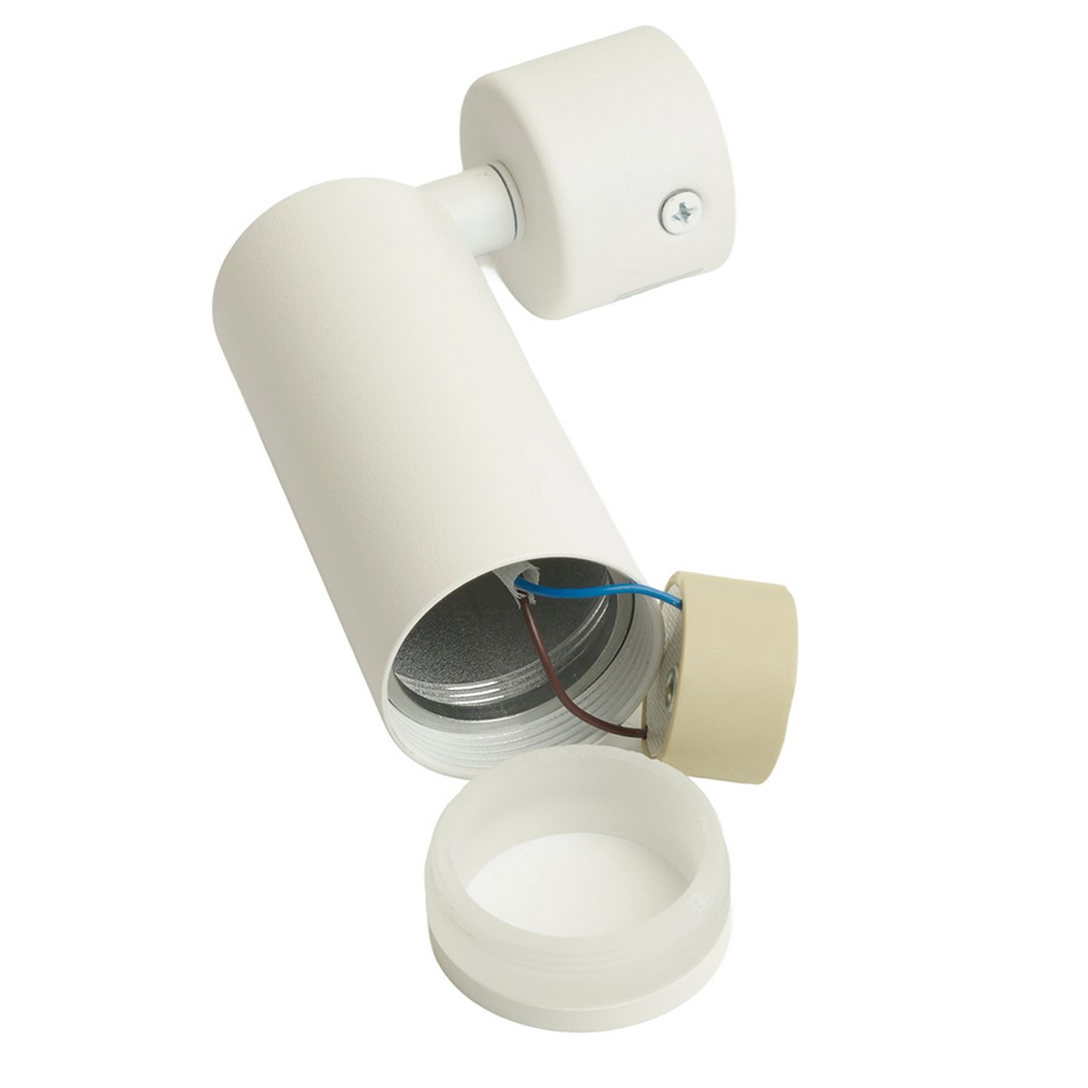 Светильники споты светодиодные Светильник Feron ML1001 LUNA настенно-потолочный GU10 белый 51370 