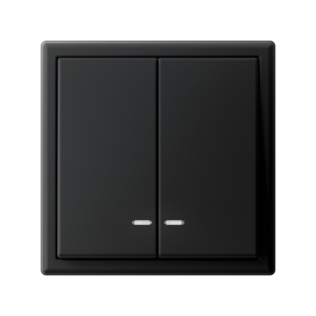 ArtGallery Карбон Выключатель Systeme Electric ArtGallery Карбон 2-клавишный с подсветкой  GAL001053